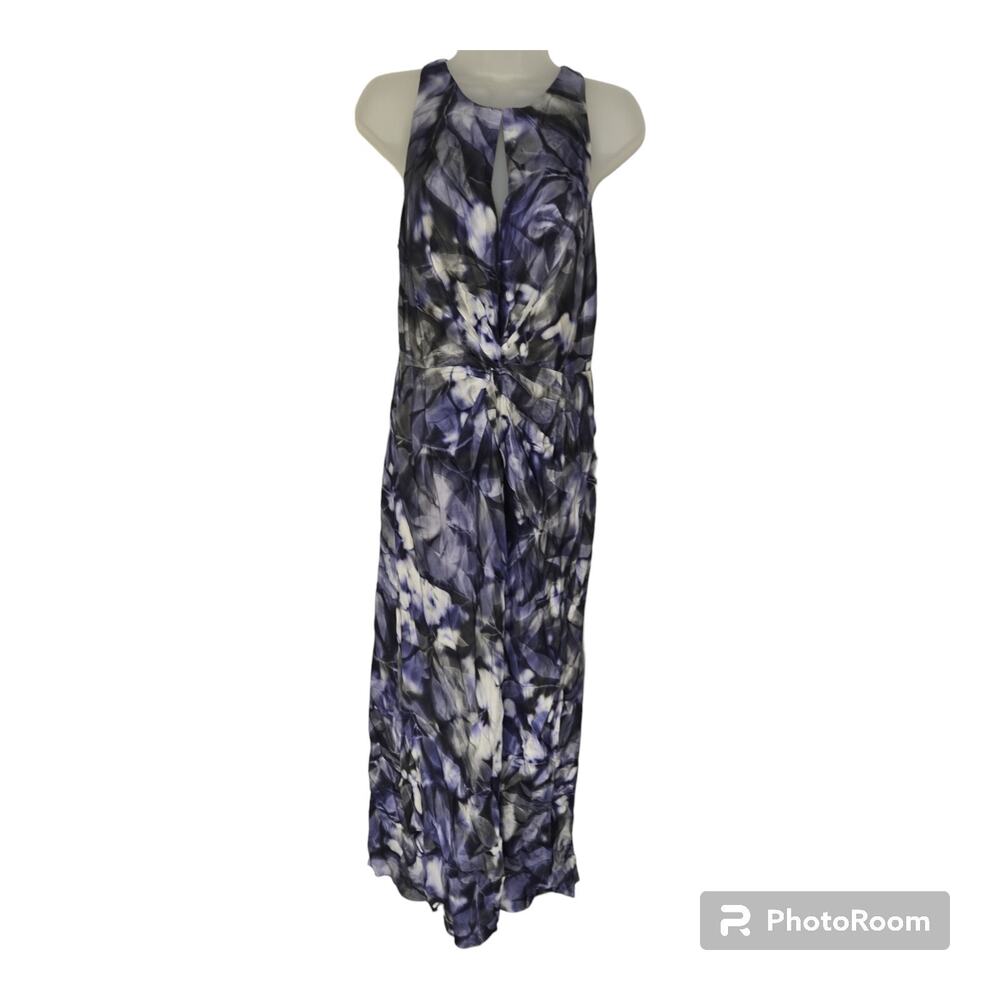Banana Republic Sz 4 NWT Piece & Co Limited Edition Sun Dyed Silk Maxi Artisanal